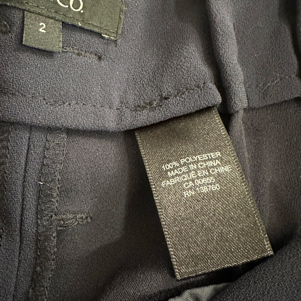 RW&CO. Navy Ankle Cropped Pants - Picture 7 of 7